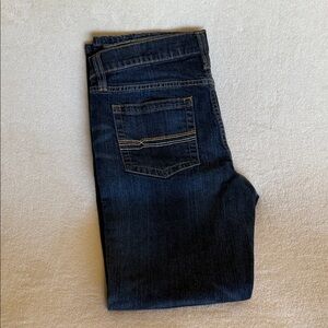 Men's Dark Blue Cody James Jeans - Classic Boot Cut Fit 32x34